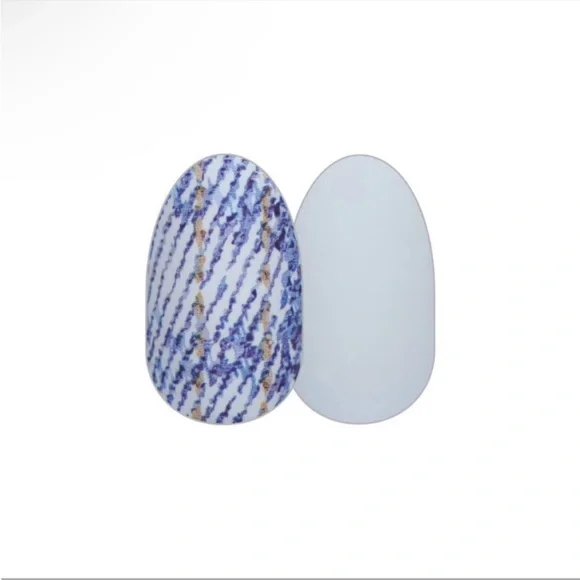 *Retired* Color Street: Blue Jean Baby | Denim Pastel Pale Spring Summer Design - Picture 12 of 13